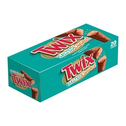 [es1018b] Snacks Twix Salted Caramel Cookie Bars 40g Box of 20