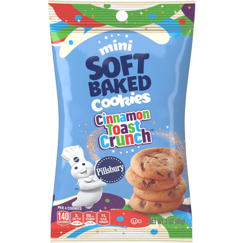 Snacks Pillsbury Cinnamon Toast Crunch Soft Baked Cookies 85g Box of 6