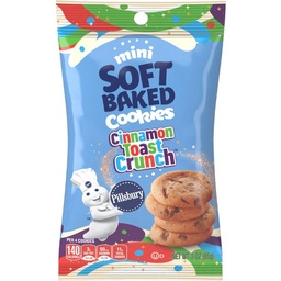 [es1019b] Snacks Pillsbury Cinnamon Toast Crunch Soft Baked Cookies 85g Box of 6