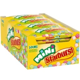 [es1024b] Snacks Starburst Sours Mini 52g Box of 24