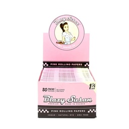 [bzs003b] Rolling Papers Blazy Susan Pink 1.25 Box of 50