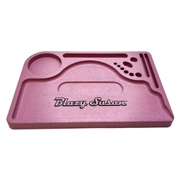 [bzs013] Rolling Tray Blazy Susan Hemp Pink