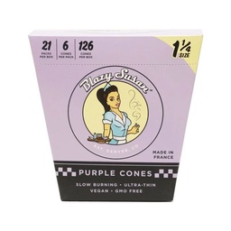 [bzs011b] Rolling Cones Blazy Susan Purple 1.25 Box of 21