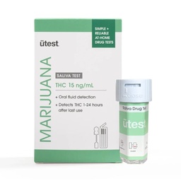 [ut015] Test Kit Utest THC Saliva 15ng