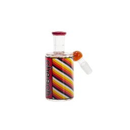 [acm204] Ash Catcher Cheech Glass Striped Design 14mm