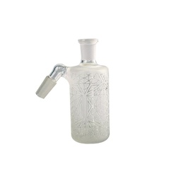 [acm205] Ash Catcher Cheech Glass Sandblasted Design 14mm