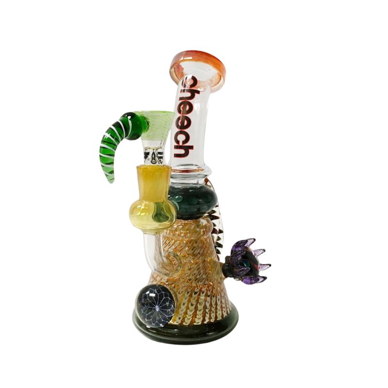 Glass Bong Cheech Glass Multicolor Horn