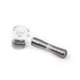[acm212] Metal Pipe Cheech Glass Aluminum Glass Hammer