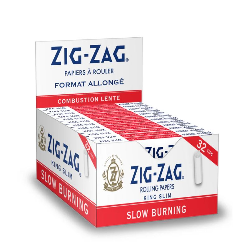 Rolling Papers Zig Zag King Size White Box of 24