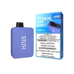 [sth2603b] *EXCISED* Disposable Vape STLTH Titan Pro Blue Razz Box of 5