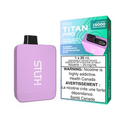 [sth2606b] *EXCISED* Disposable Vape STLTH Titan Pro Blueberry Watermelon Ice Box of 5