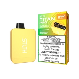 [sth2612b] *EXCISED* Disposable Vape STLTH Titan Pro Mango Pineapple Guava Ice Box of 5