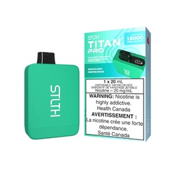 [sth2619b] *EXCISED* Disposable Vape STLTH Titan Pro Smooth Mint Box of 5
