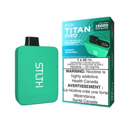 [sth2622b] *EXCISED* Disposable Vape STLTH Titan Pro Spearmint Box of 5