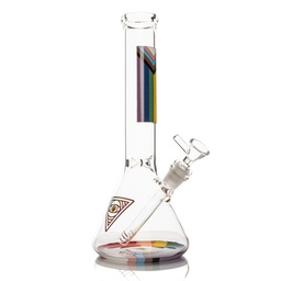 [wgc001] Glass Bong Red Eye Glass All Inclusive Beaker 12"