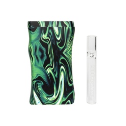 [wgc011] Dugout Red Eye Glass Green Swirl Design