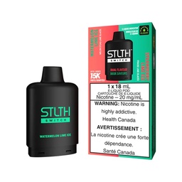 [sth2713b] *EXCISED* Nicotine Pod STLTH Switch Watermelon Lime Ice / Strawberry Lime Ice Box of 5