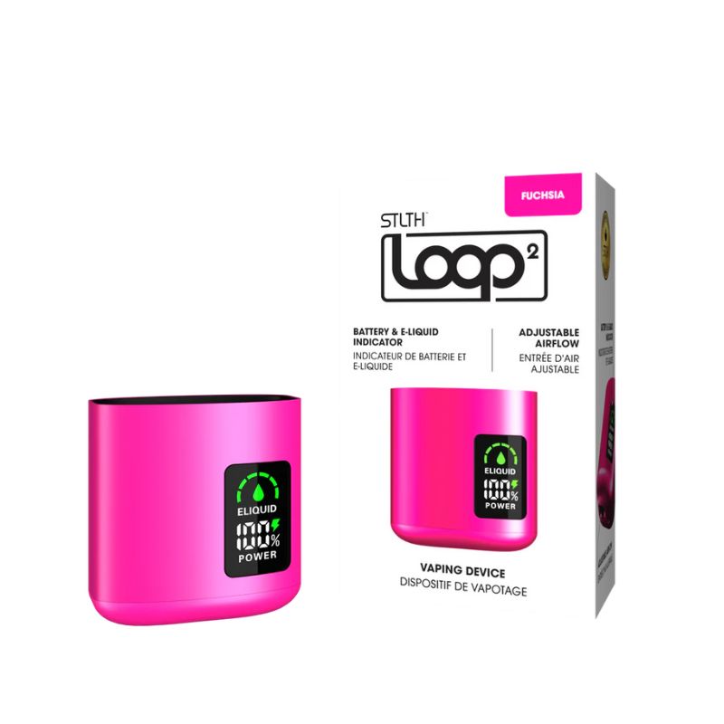 Nicotine Device STLTH Loop 2 Fuchsia Box of 5