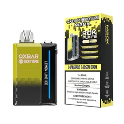 [oxb1216b] *EXCISED* Disposable Vape Oxbar M20K Lemon Lime Ice Box of 5