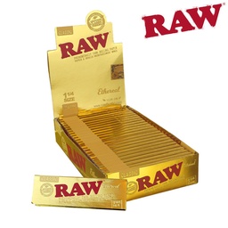 [h849b] Rolling Papers Raw Ethereal 1.25 Pack of 50 Box of 24