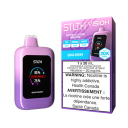 [sth2917b-on] Ontario *EXCISED* Disposable Vape STLTH Vision Quad Berry Box of 4