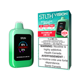 [sth2919b-on] Ontario *EXCISED* Disposable Vape STLTH Vision Watermelon Lime Ice Box of 4