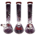 Glass Bong Rekt 9mm 3D Rose 14"