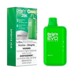 [dpv1311b-on] Ontario *EXCISED* Disposable Vape Drip'n Envi EVO Series 28k Spritz Box of 5