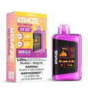 Federal *EXCISED* Disposable Vape Kraze Kraze HD Mega Fruit G Box of 5