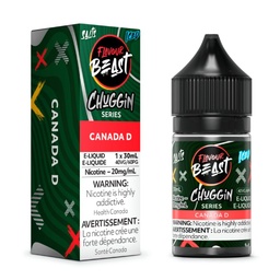 Federal *EXCISED* Nicotine Liquid Flavour Beast Chuggin Canada D