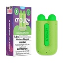 Federal *EXCISED* Disposable Vape Knowzy Duo6  Amazing Apple Ice Box of 5