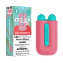 Federal *EXCISED* Disposable Vape Knowzy Duo6 Sunny Strawberry Ice Box of 5