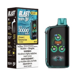 [dpv1401b-fd] Federal *EXCISED* Disposable Vape Drip'n Envi Fasta Blast 30K Banana Ice Box of 5