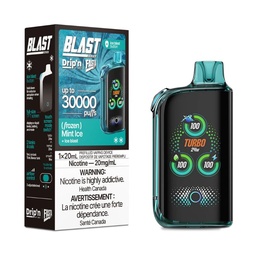 [dpv1407b-fd] Federal *EXCISED* Disposable Vape Drip'n Envi Fasta Blast 30K Mint Ice Box of 5