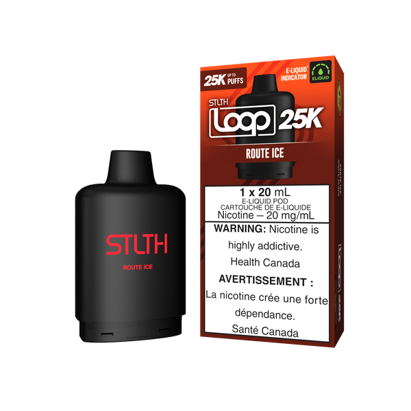 Federal *EXCISED* Nicotine Pod STLTH Loop 25k Route Ice Box of 5