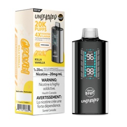 [fvb1819b-on] Ontario *EXCISED* Disposable Vape Flavour Beast DCP 20K Killa Vanilla Box of 5