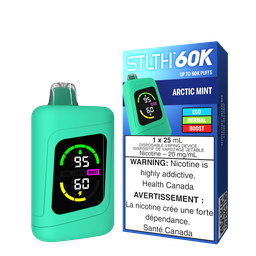 [sth3301b-on] Ontario *EXCISED* Disposable Vape STLTH 60K Arctic Mint Box of 4