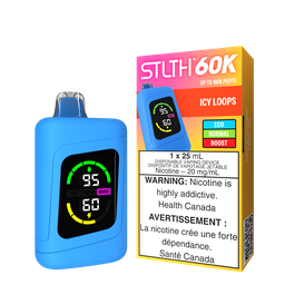 [sth3309b-on] Ontario *EXCISED* Disposable Vape STLTH 60K Icy Loops Box of 4