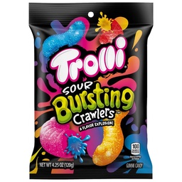 [es1042b] Snacks Trolli Sour Bursting Crawlers 120 g Box of 12