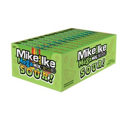 [es1043b] Snacks Mike & Ike Theater Box Mega Mix Sour 141 g Box of 12