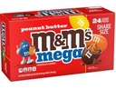 Snacks M & M Mega Peanut Butter 80.2 g Box of 24