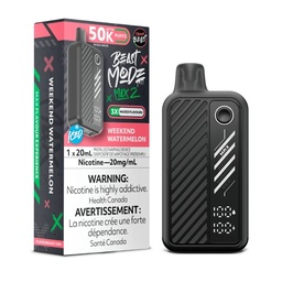 [fvb2010b-fd] Disposable Vape Flavour Beast Mode Max 2 Weekend Watermelon Box of 5