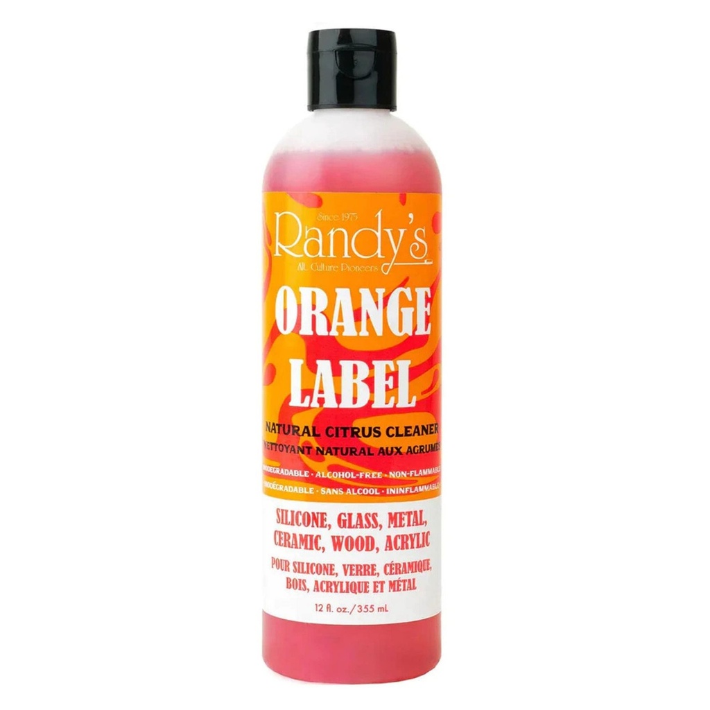 Cleaning Randy's Orange Label Citrus Cleaner 12oz