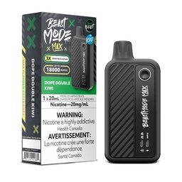 [fvb1721b-fd] Federal *EXCISED* Disposable Vape Flavour Beast Beast Mode Max Dope Double Kiwi Box of 5