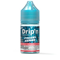 [jsde1005-fd] Federal *EXCISED* Nicotine Liquid Drip'n Envi Frozen E-Liquid Mango Peach Watermelon Ice Blast