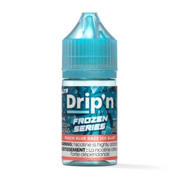 [jsde1006-fd] Federal *EXCISED* Nicotine Liquid Drip'n Envi Frozen E-Liquid Peach Blue Razz Ice Blast