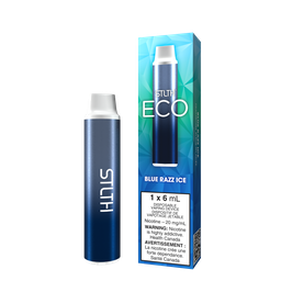 [sth3501b-mb] Manitoba *EXCISED* Disposable Vape STLTH ECO Blue Razz Ice Box of 6